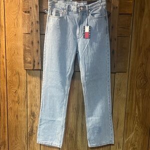 Tommy Hilfiger Women's Straight Jeans - Light Blue